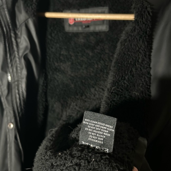 Urban Republic Sherpa Line Rain Coat with Hood and Pockets, Women’s Small - Picture 6 of 9